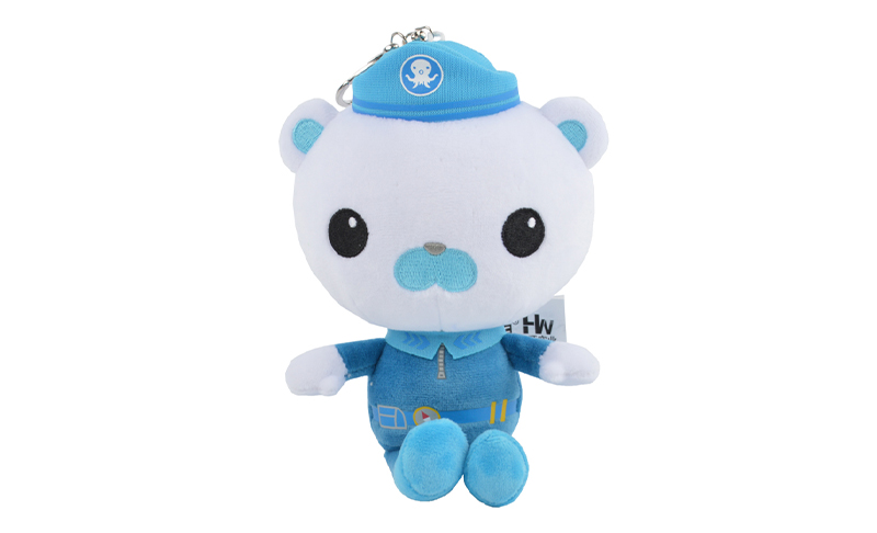 海底小縱隊(duì)巴克隊(duì)長毛絨玩具